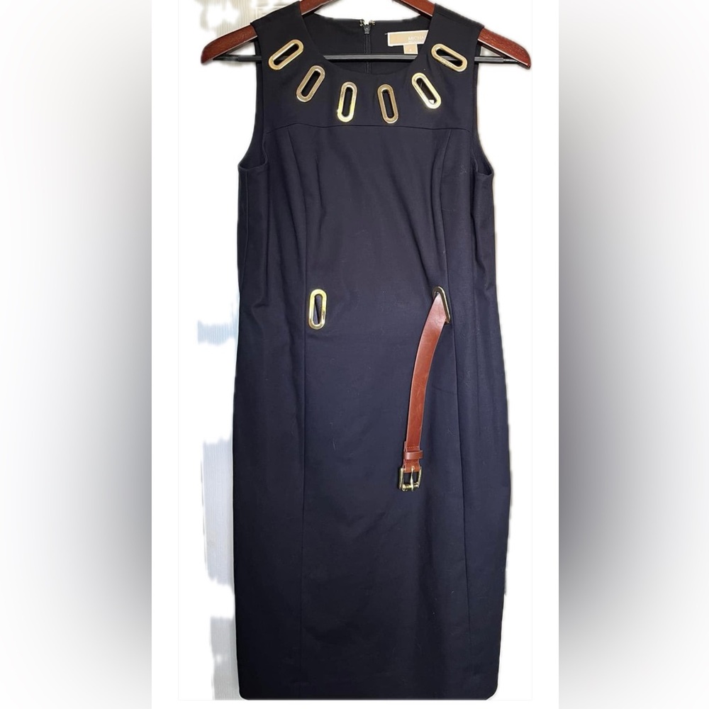 Michael Kors Super Cute Navy Blue dress ladies size 6